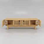 ROGANTA 160cm TV Cabinet-Oak - Image 4