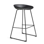 RUFUS 74cm 29 Inch Metal Bar Chair-Black - Image 2