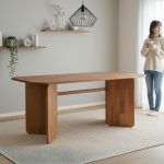 [Customisation] SABU Full Solid Wood Dining Table - Image 3