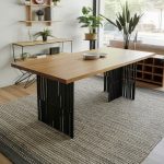 [Customisation] TABASSA Full Solid Wood Dining Table - Image 8