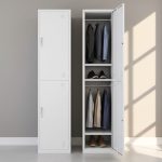 TATE Steel Locker Cabinet With Key Lock-Grey - Image 3