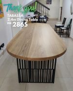 [Customisation] TABASSA Full Solid Wood Dining Table - Image 12