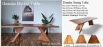 [Customisation] TINA Full Solid Wood Dining Table - Image 10