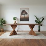 [Customisation] TINA Full Solid Wood Dining Table - Image 3