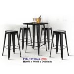 TOLIX 105cm Height Metal Bar Table-2 Colors - Image 10