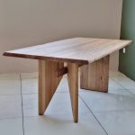 [Customisation] TROY Full Solid Wood Dining Table - Image 2