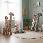 Youthopia ZIRAFAH Kids Plush Stool- 2 Colors - Image 3