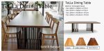 [Customisation] TABASSA Full Solid Wood Dining Table - Image 9