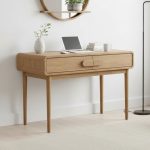 LOREN 120cm 2 Drawers Study Desk-Oak