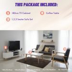 [Package] SOMERSET 5 Pieces Living Set - Image 2