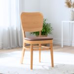 BEVERLY Dining Chair-Natural