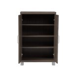 COLUMBUS 2 Door Shoe Cabinet-Beechwood - Image 3