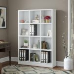 HAVIR 3x4 Cube Filling Cabinet-White