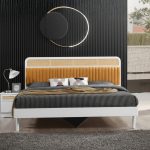 BONSOIR Queen & King Size French Style Bed Frame-White