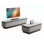 [Package] BORIS 180cm Sintered Stone 2 In 1 Living Set-Grey - Image 2