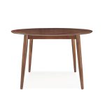 BOSTON D120cm Round Dining Table-Medium Brown - Image 3