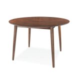 BOSTON D120cm Round Dining Table-Medium Brown - Image 2