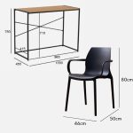 [Package] BRADFORD 100cm 2 In 1 Study Set - Image 3