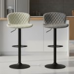 BREA 29 Inch Swivel Bar Chair-2 Colors