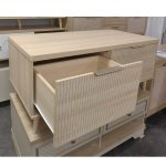 CATIA 2 Drawer Coffee Table-Natural - Image 2