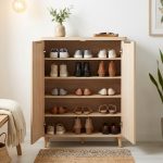 CATIA 80cm Compact Shoe Cabinet-Natural - Image 2