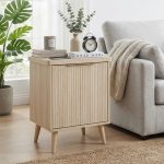 CATIA 1 Door Side Table-Natural