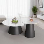 TYLER Sintered Stone Nest Of Coffee Table-Black
