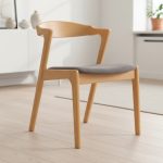 DARA Wooden Dining Chair-Beech