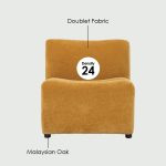 ELVA 1 Seater Sofa-Tumeric - Image 11