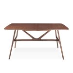 EMILY 150x90cm Dining Table-Medium Brown - Image 5
