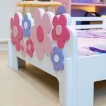 FLORA NEST Toddler Bed-White - Image 4