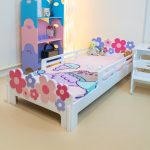 FLORA NEST Toddler Bed-White - Image 6