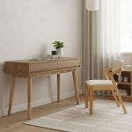 [Package] HIRANO 2 In 1 Study Set-Oak - Image 4