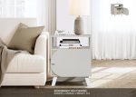 EDWD5800(ET-RECT)S000BC End Table - White - Image 2