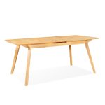 IVY 190cm Extension Dining Table-Beech - Image 6