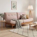KINO 3 Seater Sofa-Light Walnut