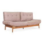 KINO 3 Seater Sofa-Light Walnut - Image 2