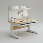 L24S 100cm Ergonomic Kids Study Desk-Oak - Image 9