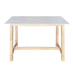 LOTTA 140cm Sintered Stone Bar Table-Natural - Image 3