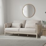 LUCENIA 3 Seater Sofa-Ivory - Image 2