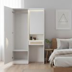 MADELINE Dressing Wardrobe Set-White - Image 5