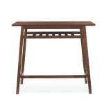 MAVIN 29Inch 2 Seater Wooden Bar Set-Medium Brown - Image 6