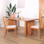 MAVEN 180cm Dining Table-Light Walnut - Image 3