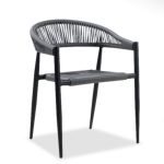 MC 26926 Metal Outdoor Chair-3 Colors - Image 3