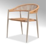 MC 26926 Metal Outdoor Chair-3 Colors - Image 5