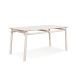 MEKO 160cm Dining Table-Cream White - Image 6