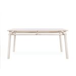 MEKO 160cm Dining Table-Cream White - Image 3