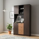 MINATO 120cm Kitchen Cabinet-Wenge - Image 2