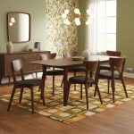NAIDA 6 Seater Extension Dining Set-Cocoa - Image 2