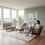 OROZCO 123 Seater Sofa Set-Walnut